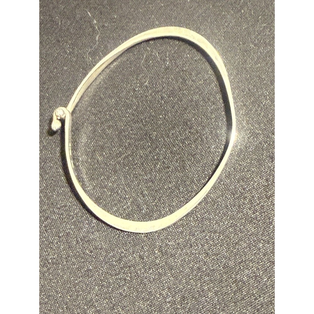 James Avery Hand Hammered Sterling Silver Hook-On Bracelet (PAP008023) - Picture 3 of 12